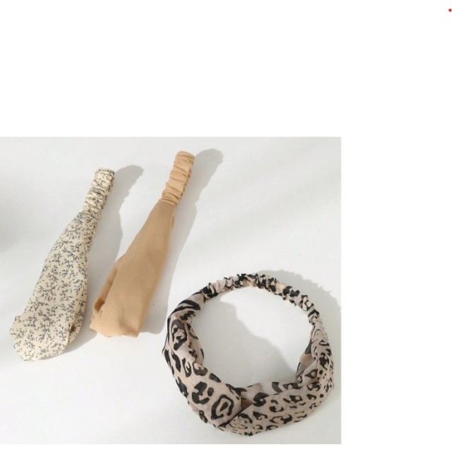 Komplet 3 naglavnih trakov 