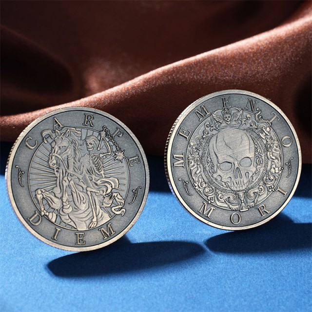 Spominski kovanec – Memento Mori & Carpe Diem