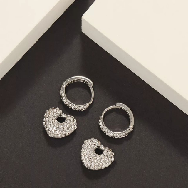 Uhani elegantni srček