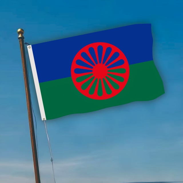 Zastava Romov 90X150cm romska zastava 