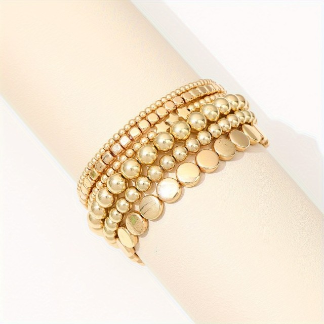 Komplet 6 zapestnic za nogo retro izgled 2 barvi