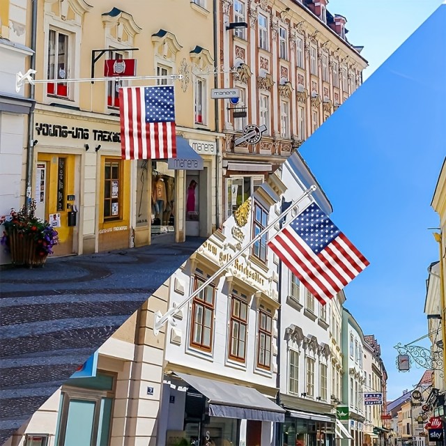 Zastavni drog iz nerjavečega jekla (183 cm) 