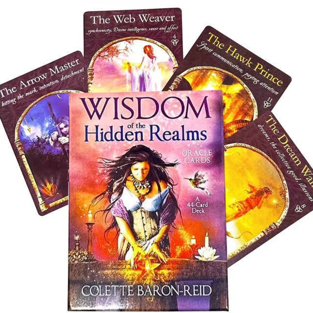 Komplet orakeljskih kart -Modrost Skritih Kraljestev 