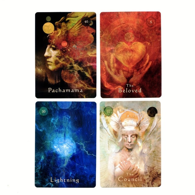 Komplet 68 orakeljskih kart MISTIČNI ŠAMAN