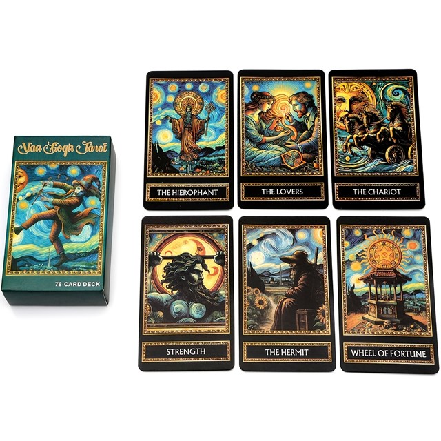 78-delni komplet tarot kart – Van Goghov tarot