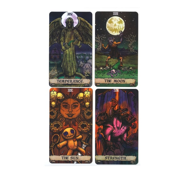Terror tarot karte Pošastnega Dekleta