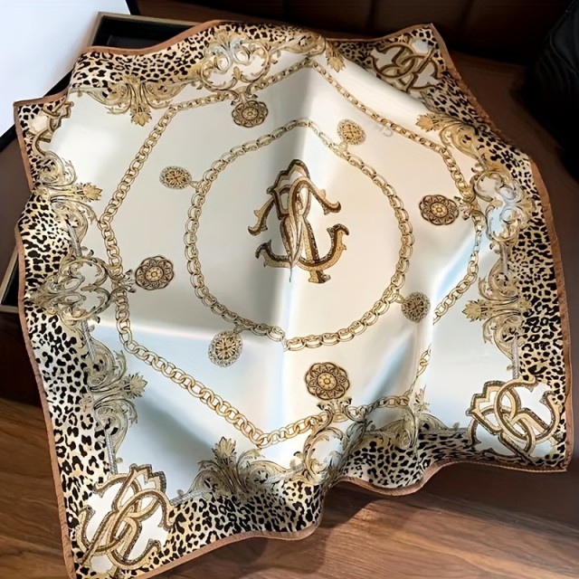 Boho stil kvadratna rutka za ženske