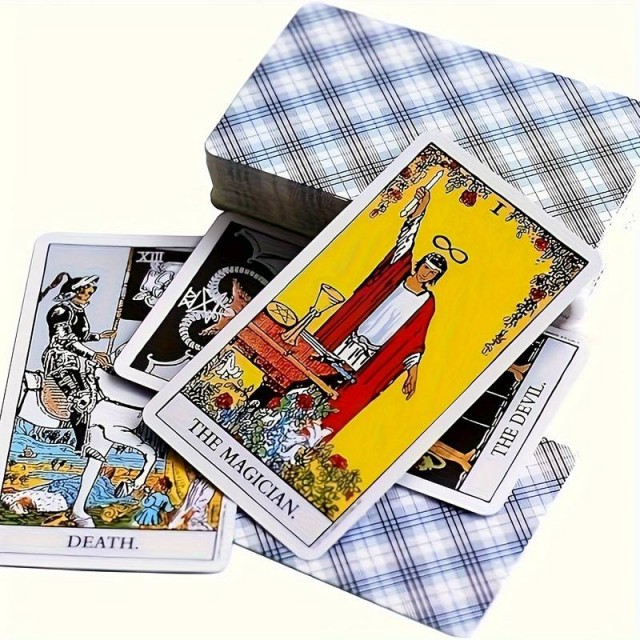 Tarot karte za vedeževanje THE RIDER TAROT 78 kart + navodila