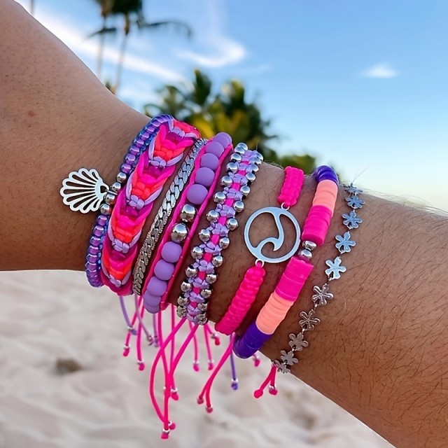 7-delni set pisanih zapestnic