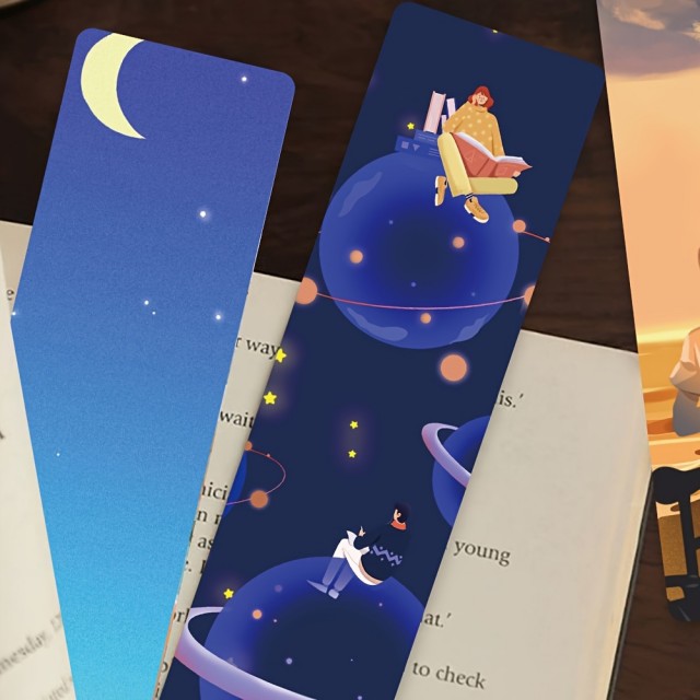 Komplet 24 kazalnikov za knjige anime potisk