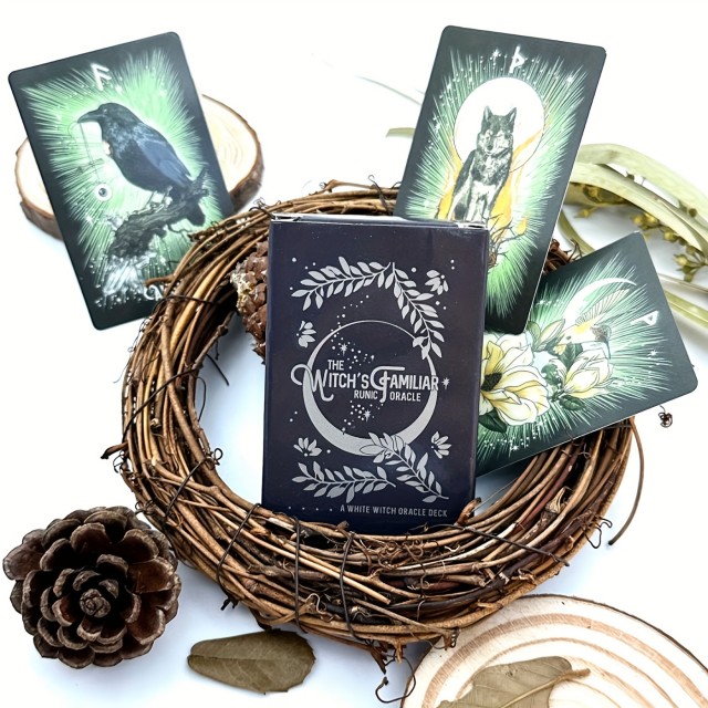 Komplet orakeljskih kart runski orakelj