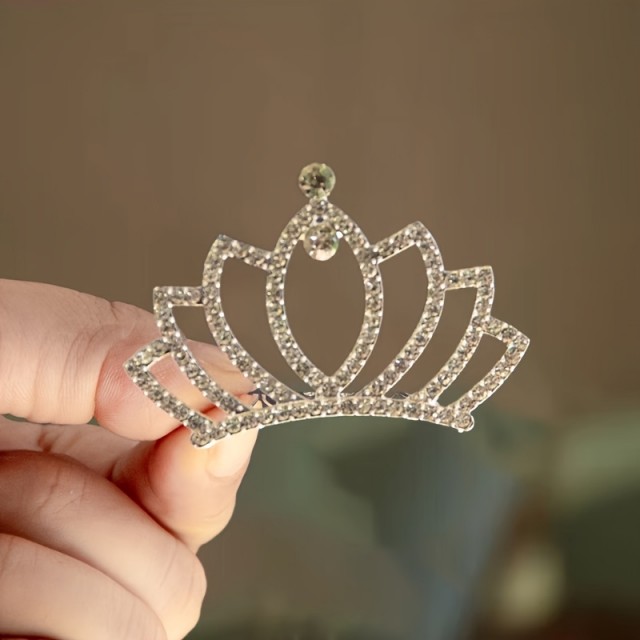 Prikupna princeskina krona za deklice s kristali