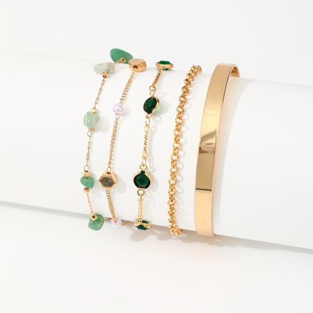 5 delni komplet zapestnic v poletnem slogu