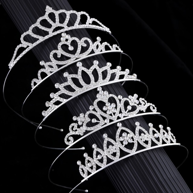 Eksluzivni paket s 5 poročnimi tiarami