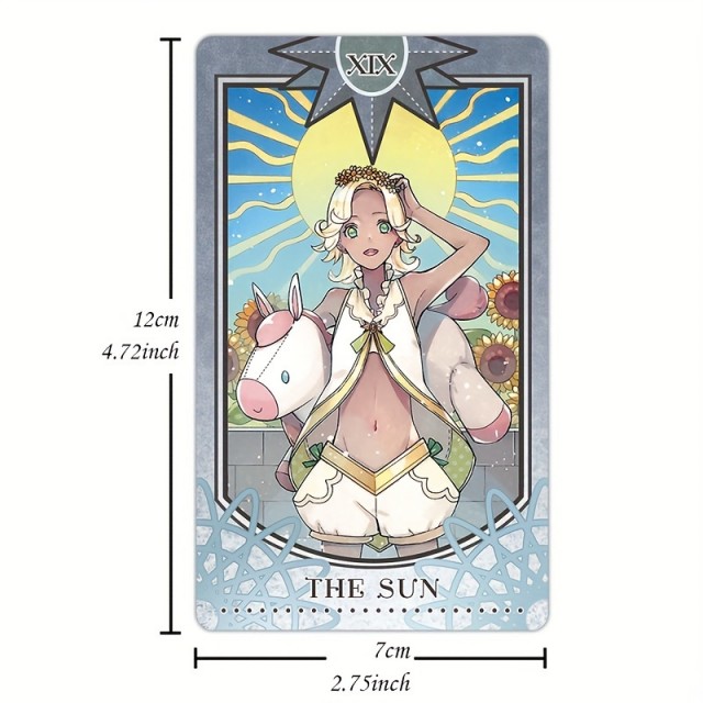 Idealna sorodna duša – Tarot karte v anime slogu 