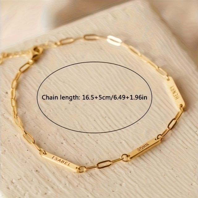 Personalizirana zapestnica z možnostjo do 3 gravur