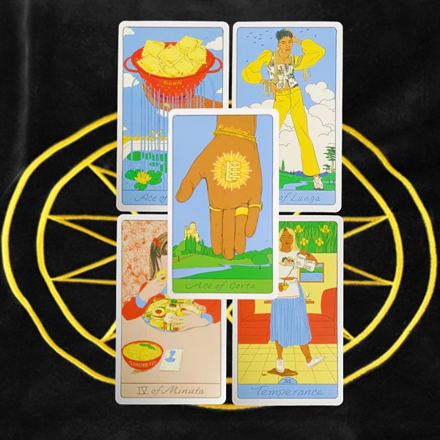  PASTA TAROT – 78 Kart za Okusno Vedeževanje