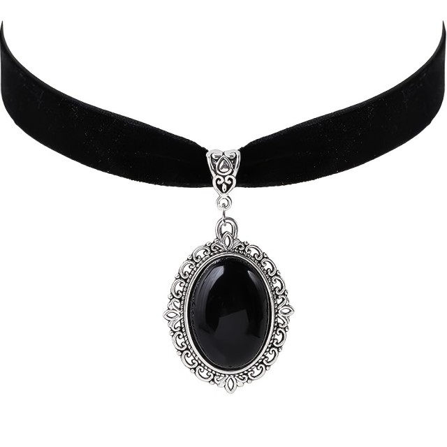 Čudovita choker ogrlica viktorijanski stil 