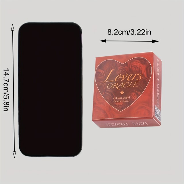 Orakelj Ljubezni - 45 vodilnih kart v obliki srca