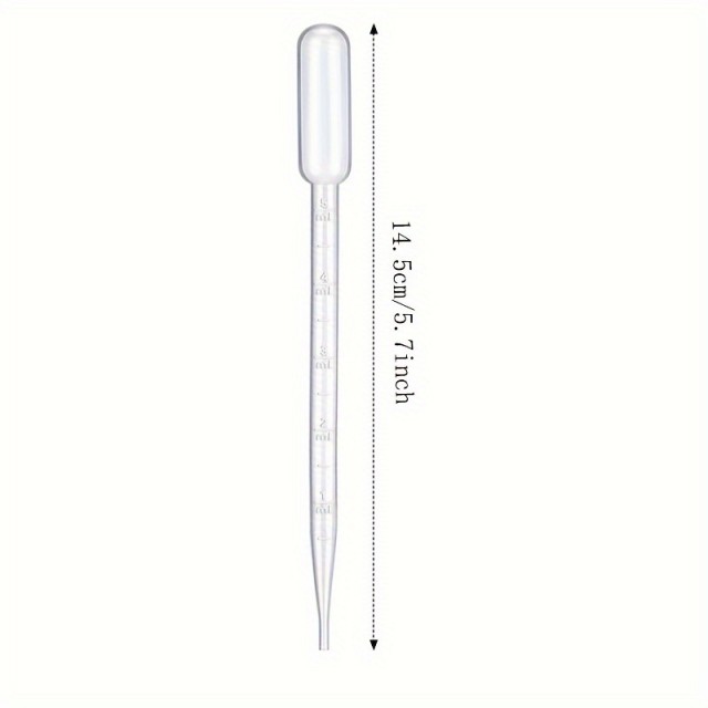 Komplet 10 plastičnih kapalk za sveče 2ml 