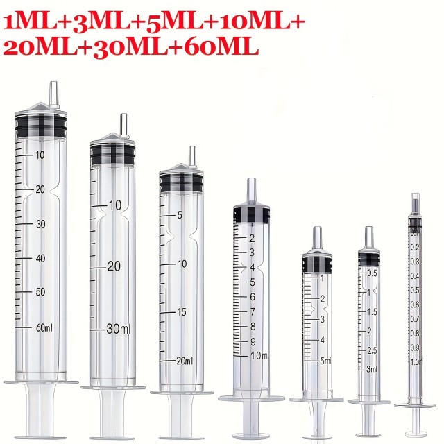 Set 7 brizg za večnamensko uporabo za doziranje tekočin