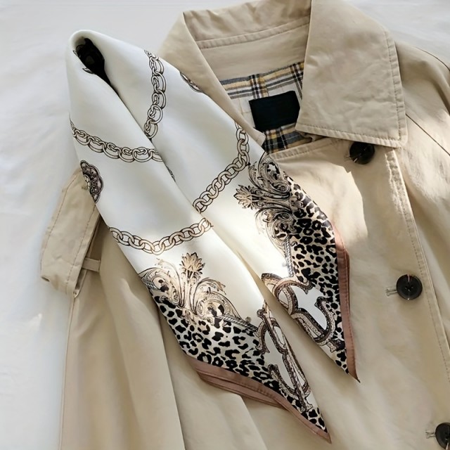 Boho stil kvadratna rutka za ženske