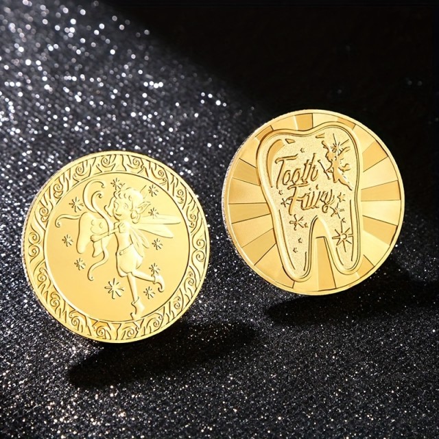 Zlati spominski kovanec Zobne vile