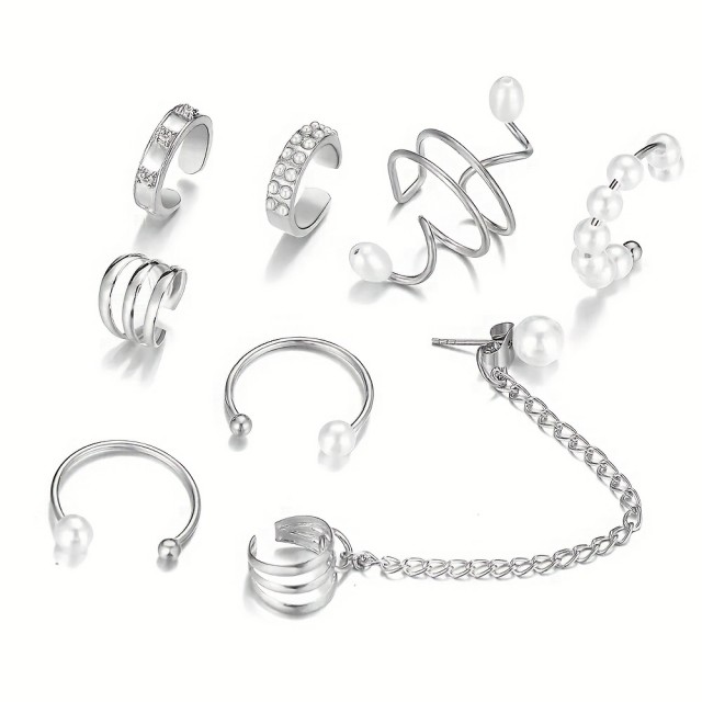 8 delni set uhanov za natakniti