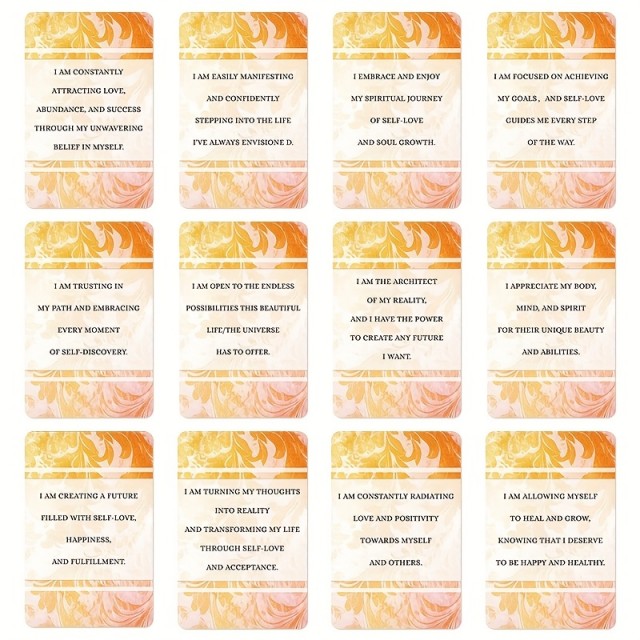 55 Kartic s Pozitivnimi Afirmacijami – Psihološka Rast in Samozdravljenje