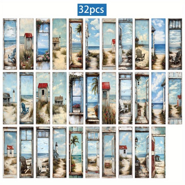 Komplet 32 vintage navtičnih knjižnih kazal