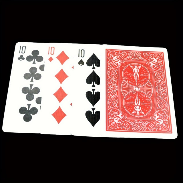 Čarobne poker karte  – trik s štirimi kartami