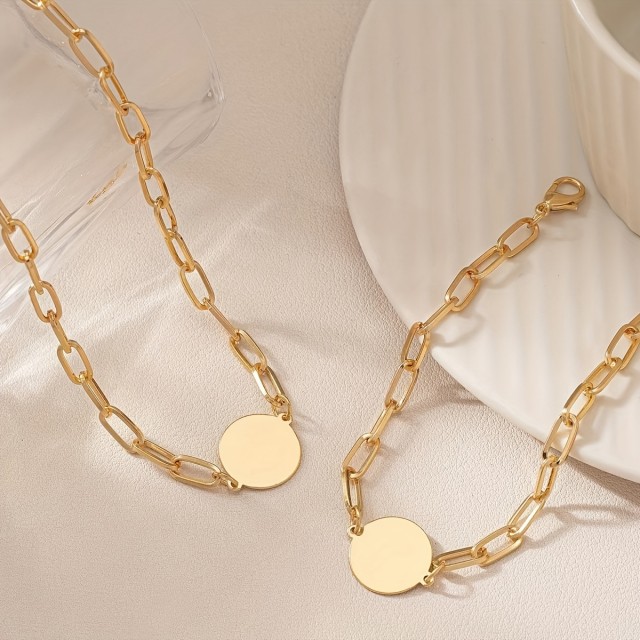 Personaliziran komplet nakita z gravuro po želji