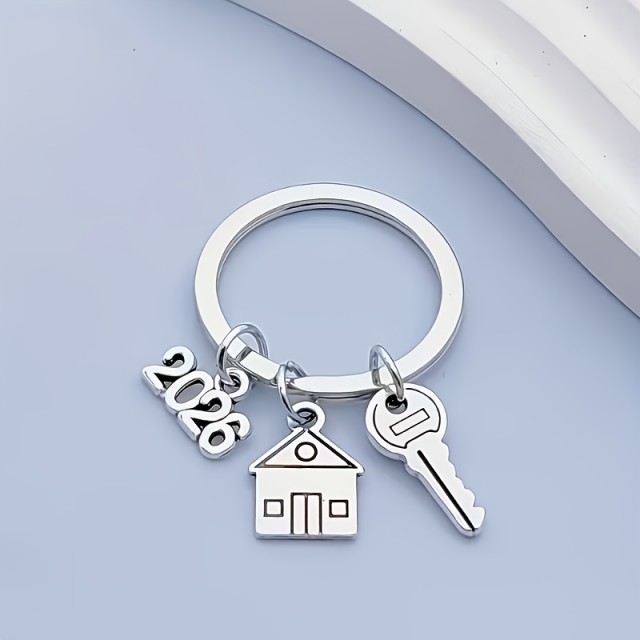 Obesek za ključe HOME 2026