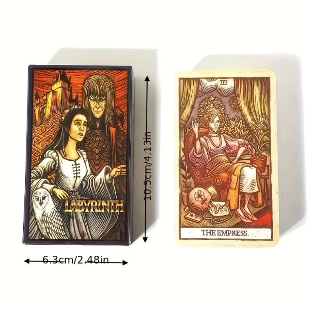 78 tarot kart LABIRINT