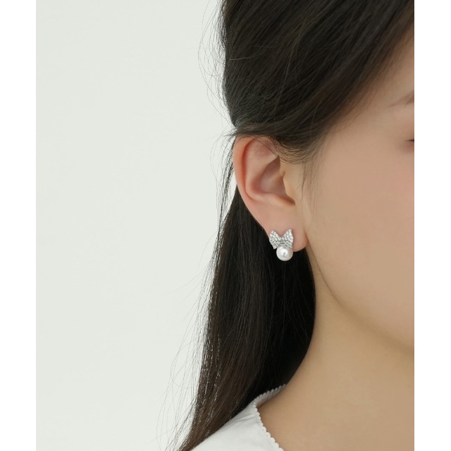 Elegantni uhani pentljica (luknjice niso potrebne) 