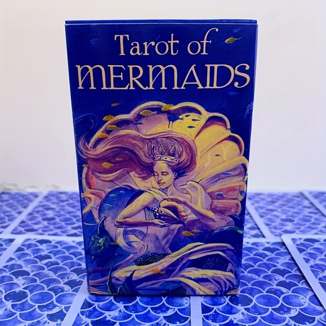 Komplet 78 tarot kart MORSKE DEKLICE