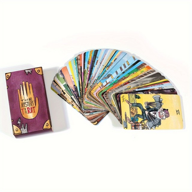 Skrivnosten komplet tarot kart 