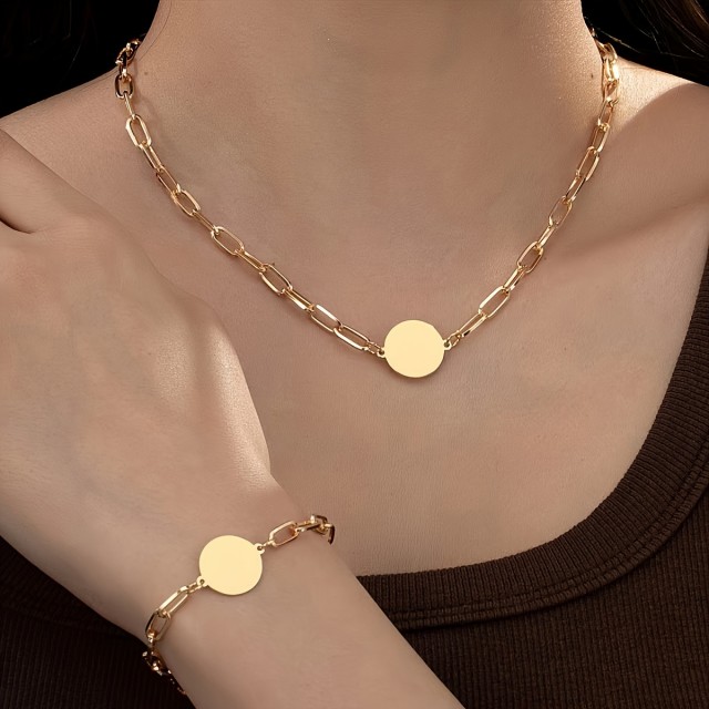 Personaliziran komplet nakita z gravuro po želji