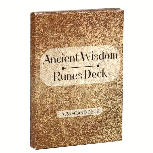 Mistični komplet kart z runami