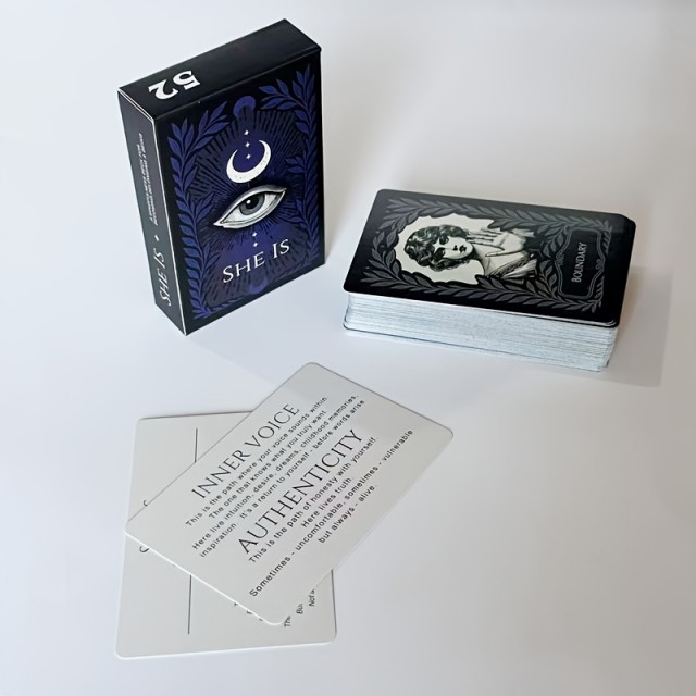 SHE IS – 52 duhovnih zdravilnih kart z afirmacijami