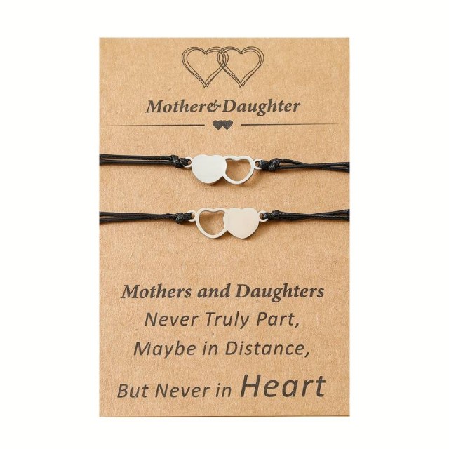 Komplet dveh zapestnic za mamo in hčer