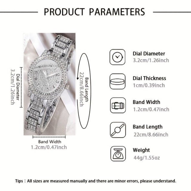 Elegantna kovinska ura + GRATIS orodje za krajšanje paščka