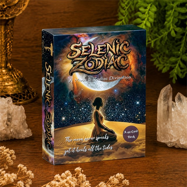 Orakeljske karte luninega zodiaka – 44 kart