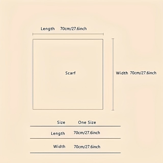 Elegantna kvadratna ruta s črtastim potiskom