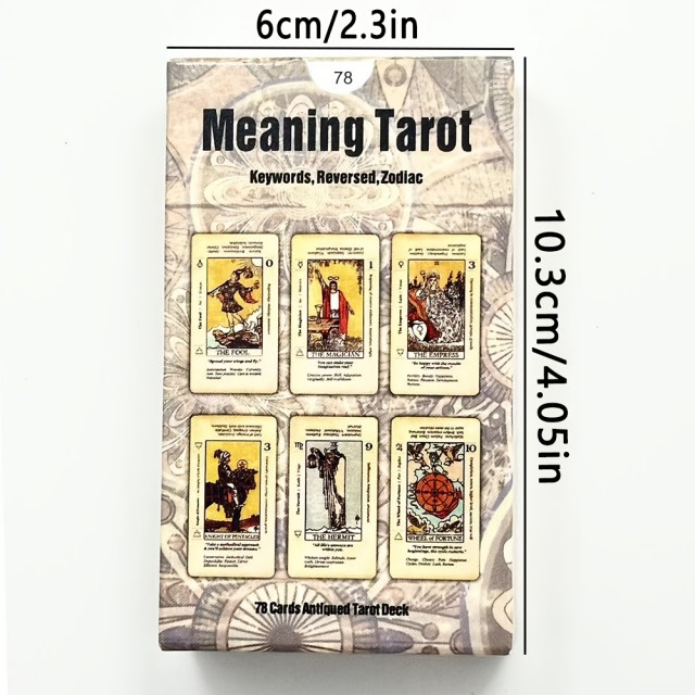 Komplet 78 kart MEANING TAROT 