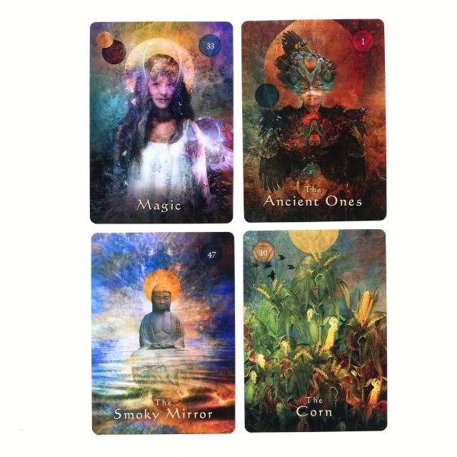Komplet 68 orakeljskih kart MISTIČNI ŠAMAN