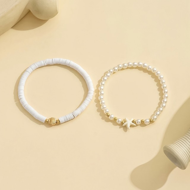 Komplet dveh zapestnic za gleženj 