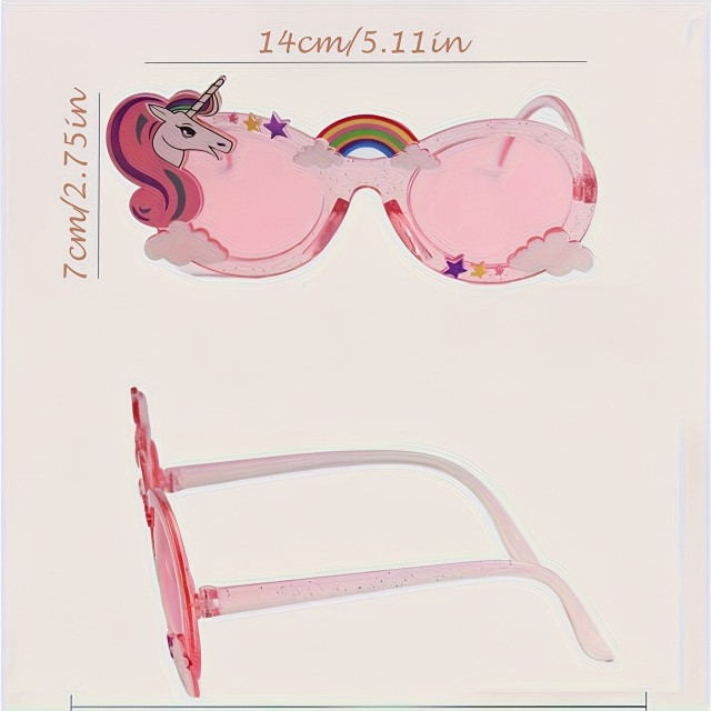 Zabavna otroška očala s samorogi