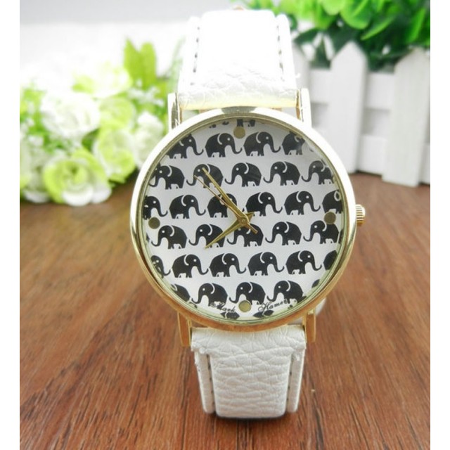 Trendna ura Elephant bela hit