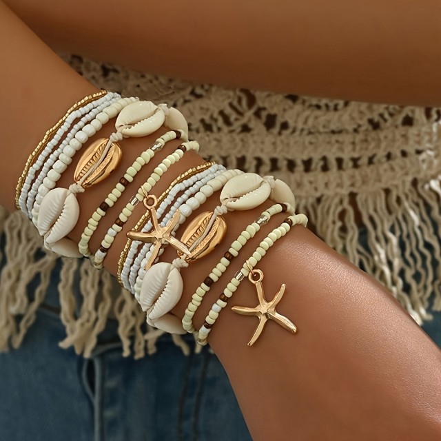 14 delni set zapestnic z morskimi motivi